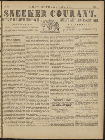 Sneeker Nieuwsblad nl 1895-09-07