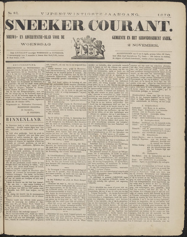 Sneeker Nieuwsblad nl 1870-11-02