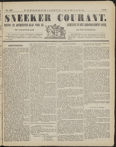 Sneeker Nieuwsblad nl 1880-12-22