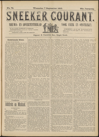 Sneeker Nieuwsblad nl 1910-09-07