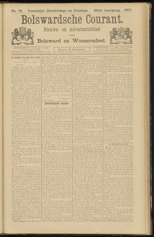 Bolswards Nieuwsblad nl 1907-09-29