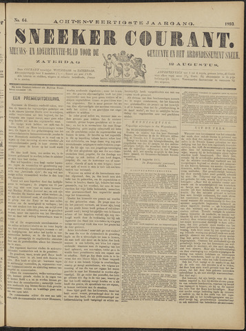 Sneeker Nieuwsblad nl 1893-08-12