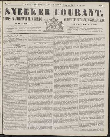 Sneeker Nieuwsblad nl 1882-09-27