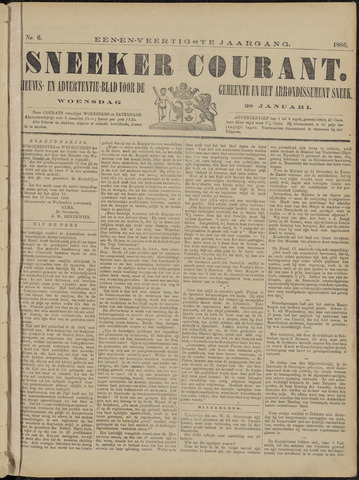 Sneeker Nieuwsblad nl 1886-01-20