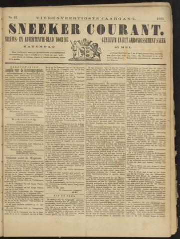 Sneeker Nieuwsblad nl 1889-05-25