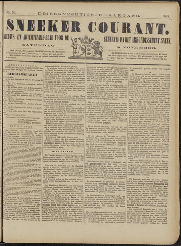 Sneeker Nieuwsblad nl 1888-11-10
