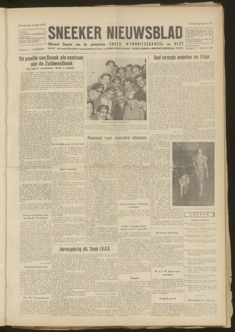 Sneeker Nieuwsblad nl 1959-04-02