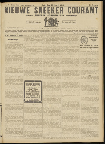 Sneeker Nieuwsblad nl 1929-04-20