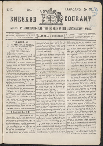 Sneeker Nieuwsblad nl 1867-12-07