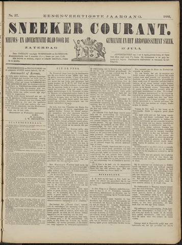 Sneeker Nieuwsblad nl 1886-07-17