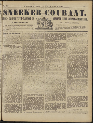Sneeker Nieuwsblad nl 1885-08-12