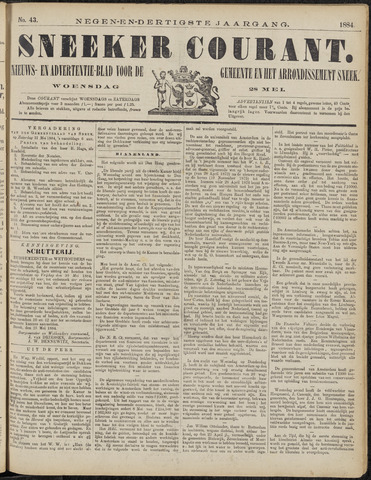 Sneeker Nieuwsblad nl 1884-05-28