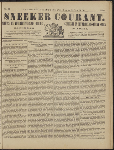 Sneeker Nieuwsblad nl 1890-04-26