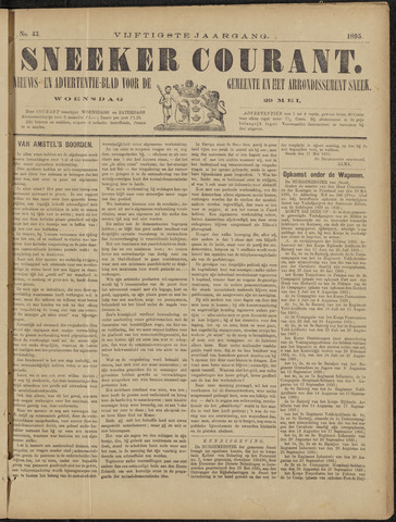Sneeker Nieuwsblad nl 1895-05-29
