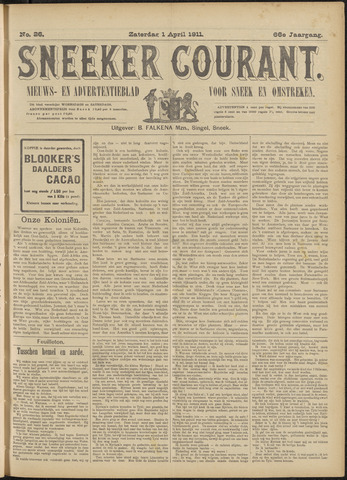 Sneeker Nieuwsblad nl 1911-04-01