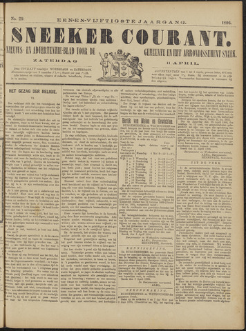 Sneeker Nieuwsblad nl 1896-04-11