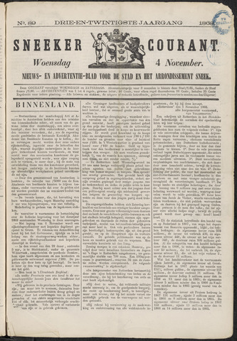 Sneeker Nieuwsblad nl 1868-11-04