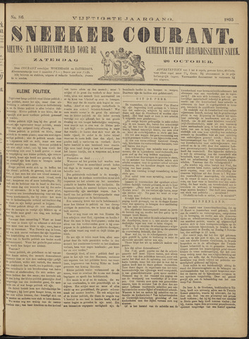 Sneeker Nieuwsblad nl 1895-10-26