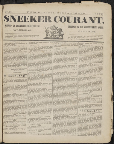 Sneeker Nieuwsblad nl 1870-08-10