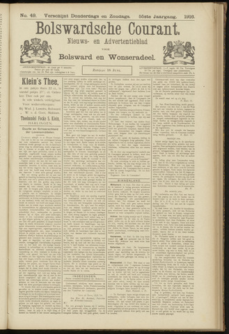 Bolswards Nieuwsblad nl 1916-06-18