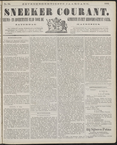 Sneeker Nieuwsblad nl 1882-08-12