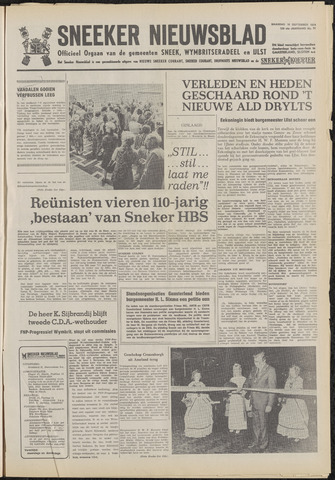 Sneeker Nieuwsblad nl 1974-09-16