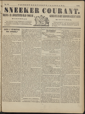 Sneeker Nieuwsblad nl 1890-10-22