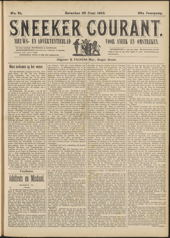 Sneeker Nieuwsblad nl 1910-06-25