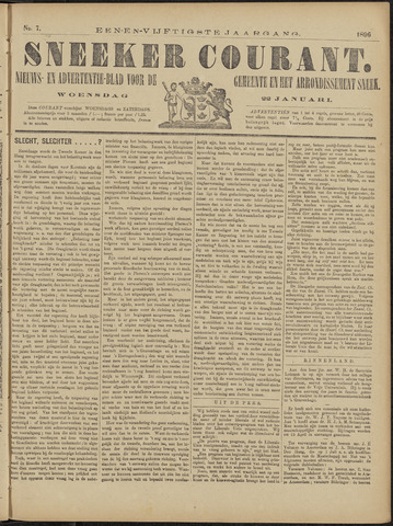 Sneeker Nieuwsblad nl 1896-01-22
