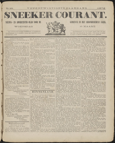 Sneeker Nieuwsblad nl 1870-03-16