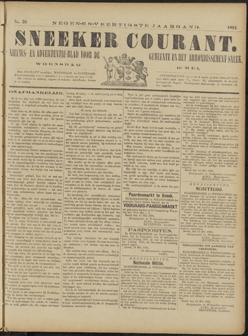 Sneeker Nieuwsblad nl 1894-05-16