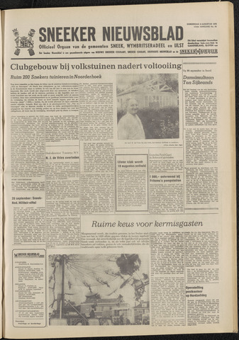 Sneeker Nieuwsblad nl 1972-08-03