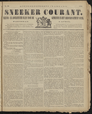 Sneeker Nieuwsblad nl 1883-04-11