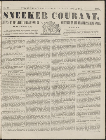 Sneeker Nieuwsblad nl 1887-06-08