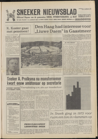 Sneeker Nieuwsblad nl 1974-02-14
