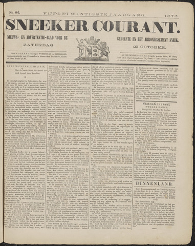 Sneeker Nieuwsblad nl 1870-10-29
