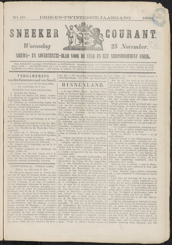 Sneeker Nieuwsblad nl 1868-11-25