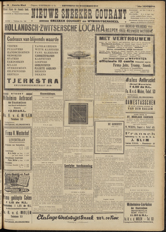 Sneeker Nieuwsblad nl 1927-11-26