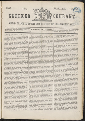 Sneeker Nieuwsblad nl 1867-08-28