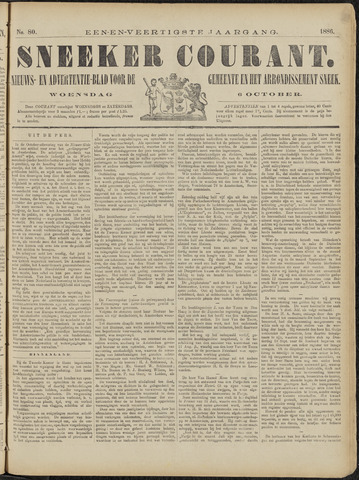 Sneeker Nieuwsblad nl 1886-10-06
