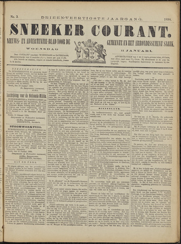 Sneeker Nieuwsblad nl 1888-01-11