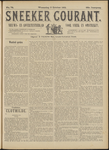 Sneeker Nieuwsblad nl 1911-10-03