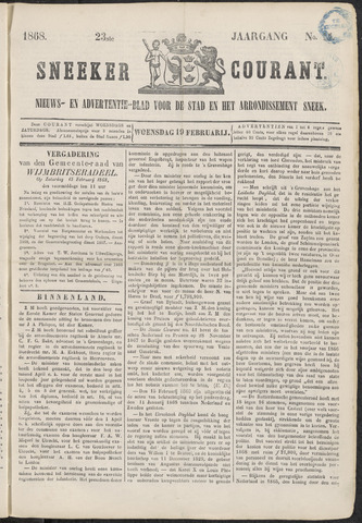Sneeker Nieuwsblad nl 1868-02-19