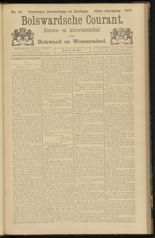 Bolswards Nieuwsblad nl 1907-05-26