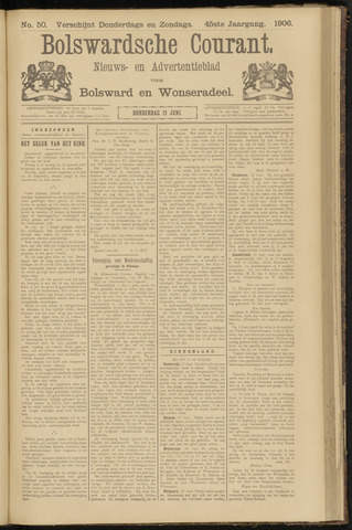 Bolswards Nieuwsblad nl 1906-06-21