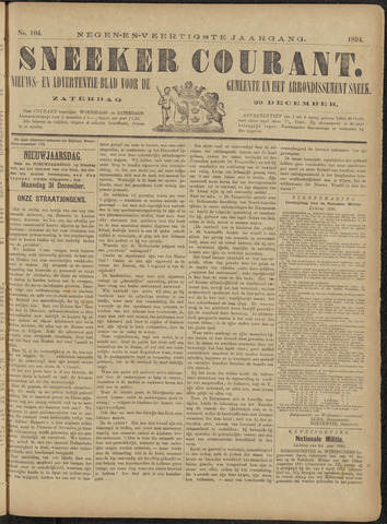 Sneeker Nieuwsblad nl 1894-12-29