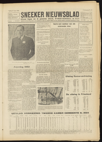 Sneeker Nieuwsblad nl 1952-06-27