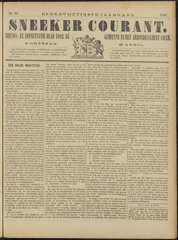 Sneeker Nieuwsblad nl 1896-04-22