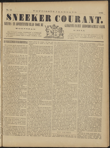 Sneeker Nieuwsblad nl 1895-07-10