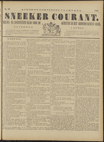 Sneeker Nieuwsblad nl 1893-04-01
